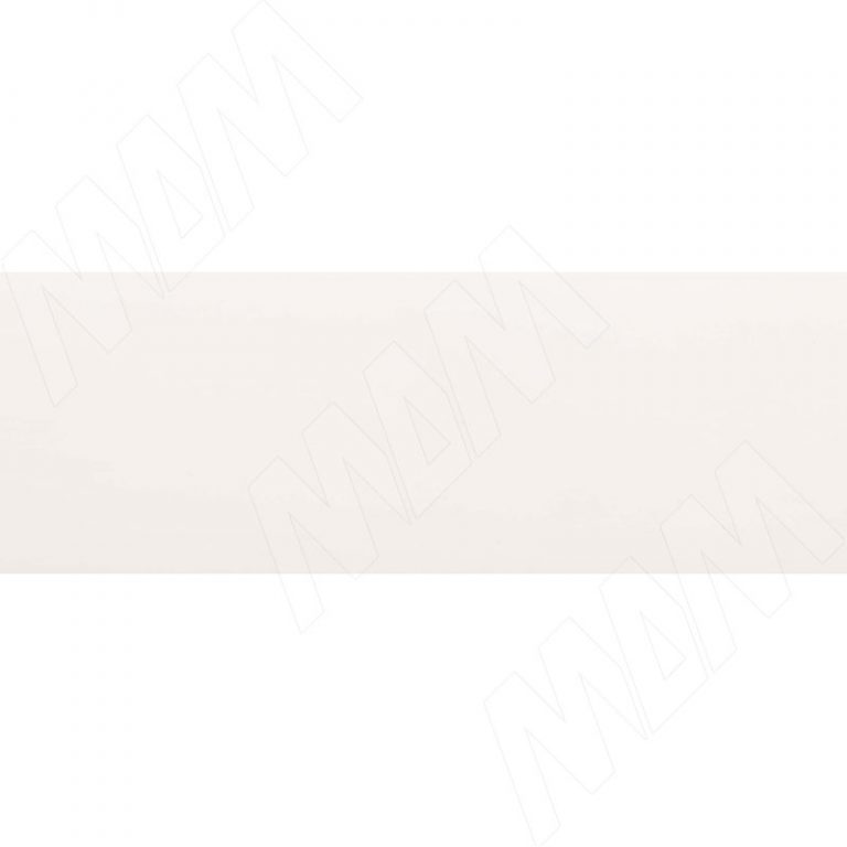 Кромка ПВХ Белый, гладкая (Kr 0110, Kr 0101), 100 пог.м