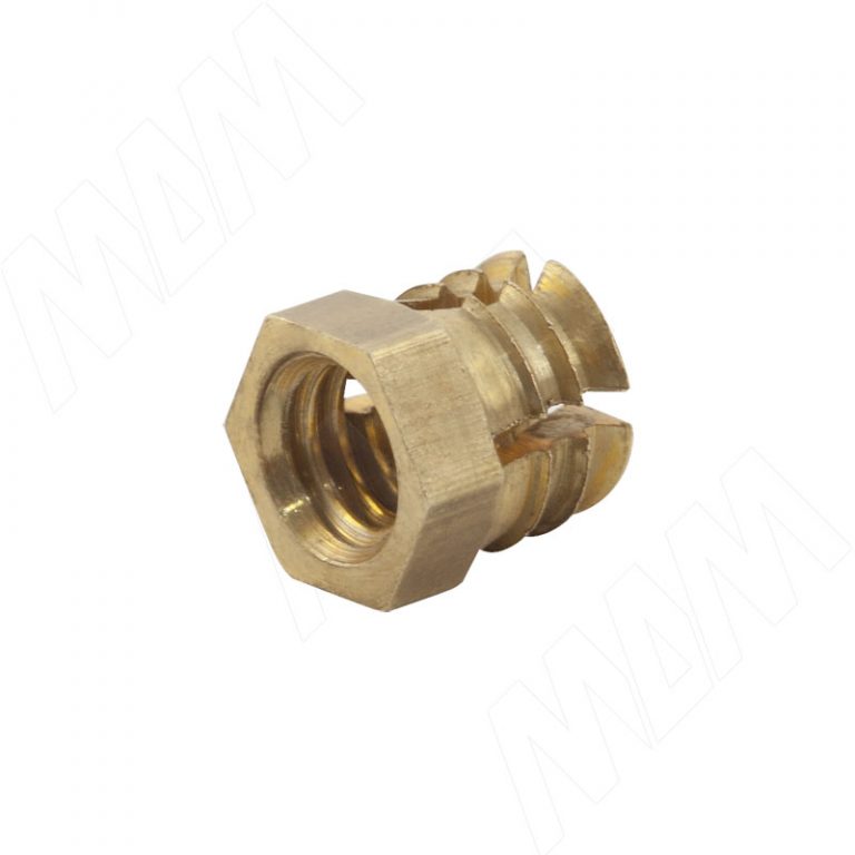 Футорка распорная металлическая, без шарика, D5, М4×5.5