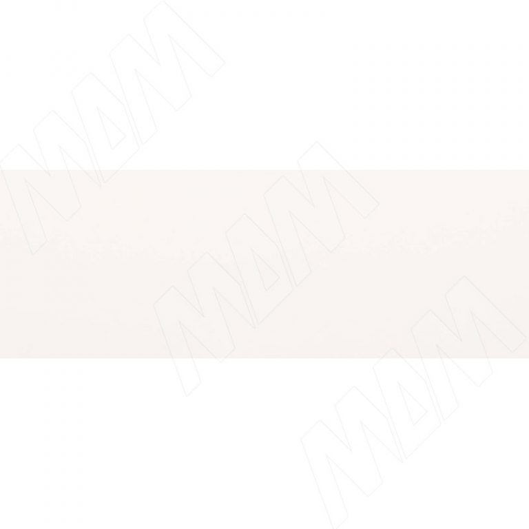 Кромка ПВХ Белый, гладкая (Kr 8100), 200 пог.м