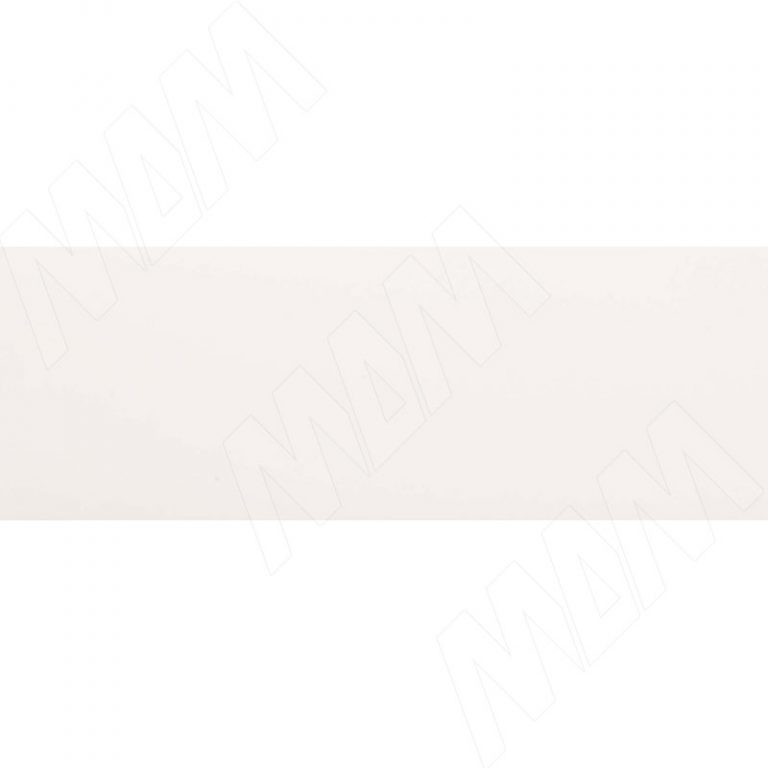 Кромка ПВХ Белый бриллиант, гладкая (Kr 8681), 200 пог.м