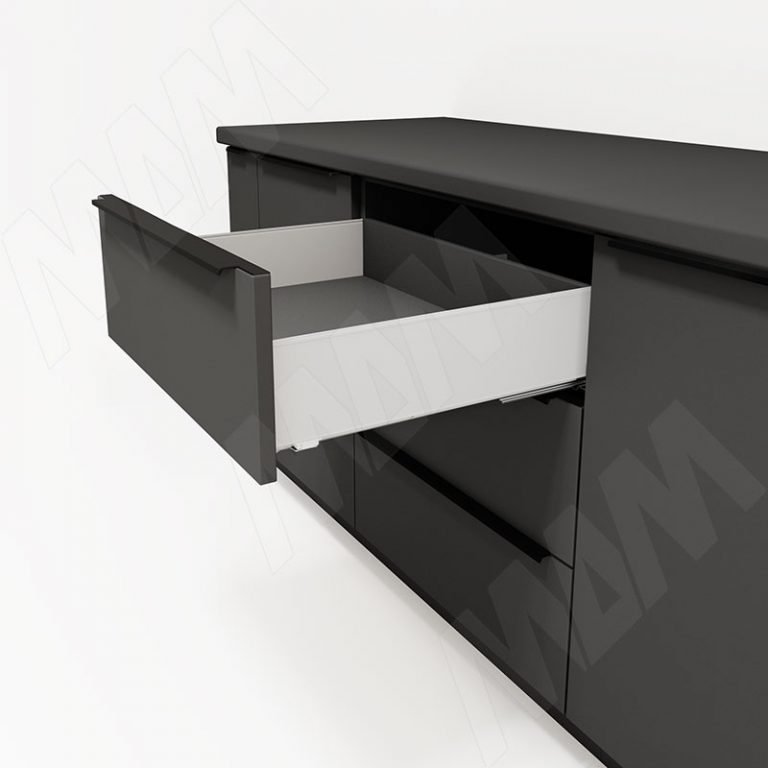 GX Box Комплект боковин ящика H120 мм, 350 мм, белый