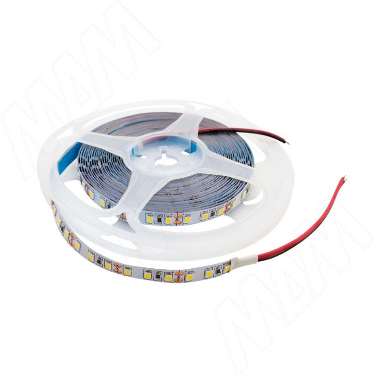 Лента светодиодная 2835/120, 24V, 5 м, нейтральный белый 4000К, IP20, 9.6W/1м